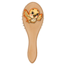 Load image into Gallery viewer, Smiling Bird Hairbrush + Mirror Set