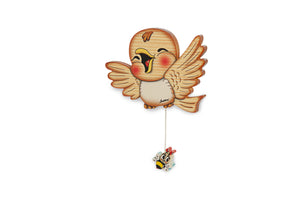 Smiling Bird hanging music box